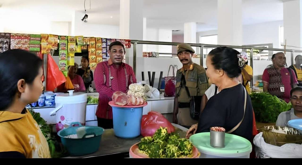 Renovasi Pasar Yotowawa